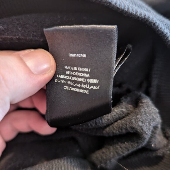 MOSTLY HEARD RARELY SEEN - Iconic black camo sweater - Sz L - Picture 7 of 7